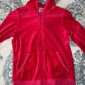 JUICY COUTURE Velour Jacket Size Large